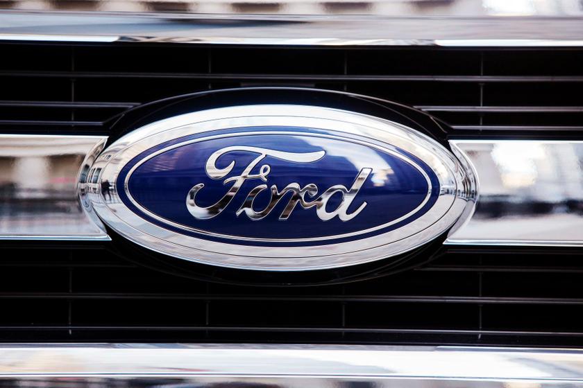 A Ford logo is seen on the grill of a 2015 F-150 truck outside the New York Stock Exchange in the Manhattan borough of New York, January 13, 2014. u00e2u20acu201d Reuters pic