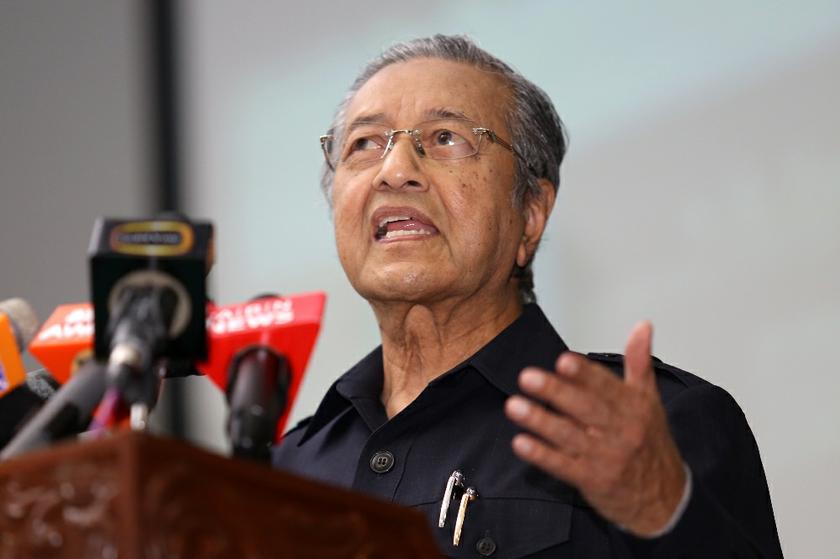 Tun Mahathir Mohamad. u00e2u20acu201d Picture by Saw Siow Feng