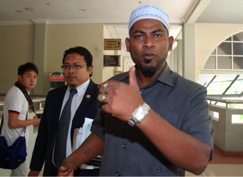 S. Deepa had, on April 7, 2013, won custody of both her son and daughter at the Seremban High Court, but her ex-husband Izwan Abdullah (pic) snatched the boy from her two days later. — Picture by Yusof Mat Isa