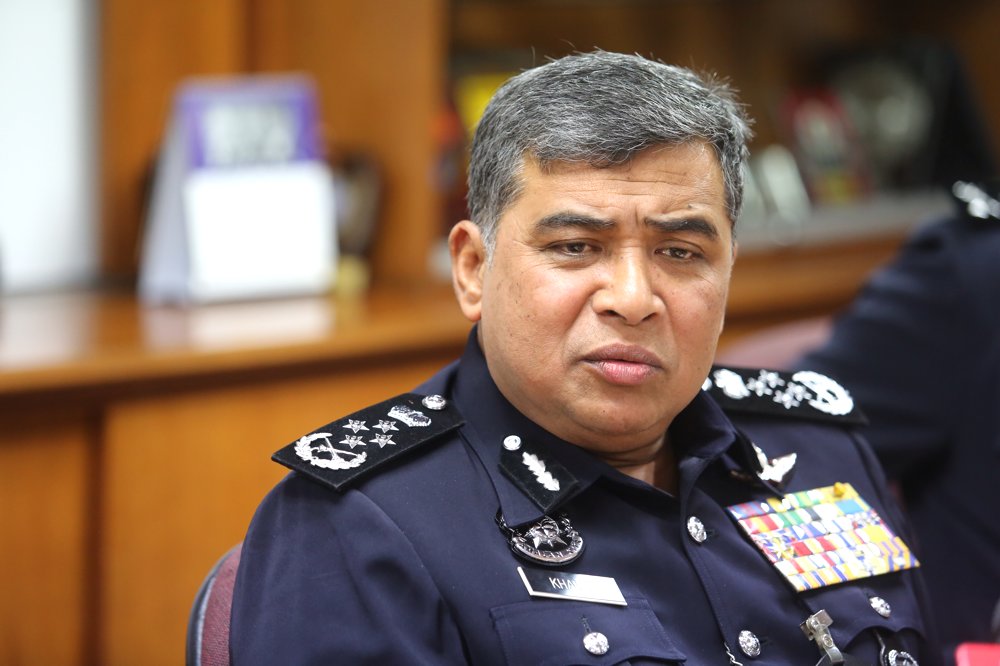 IGP Tan Sri Khalid Abu Bakar says does not owe an apology to the family of Aminulrasyid Amzah. ― Picture by Choo Choy May