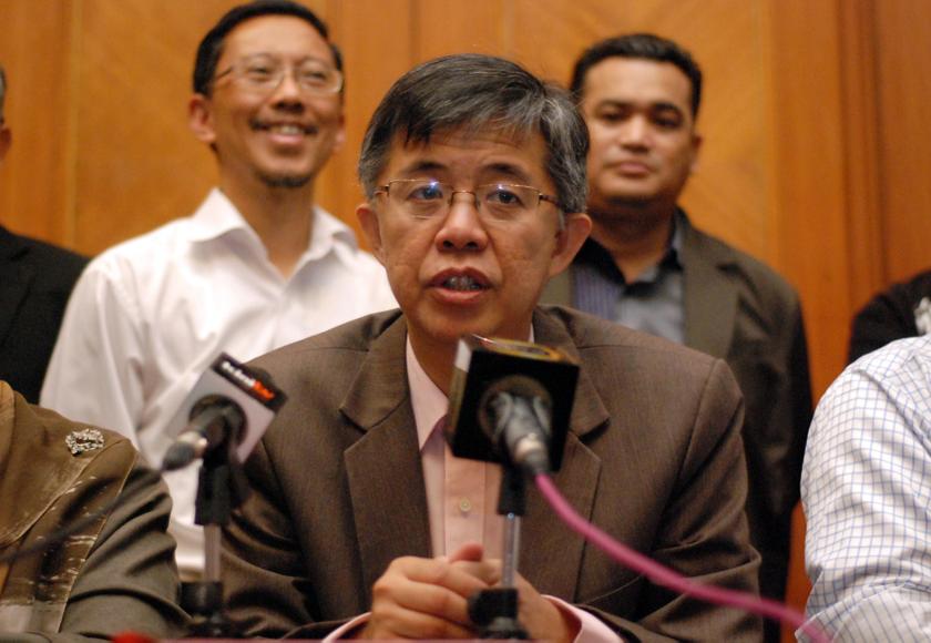 YB Tian Chua during a press conference at Dynasty Hotel, Kuala Lumpur, April 10, 2014. u00e2u20acu201dPicture  by Yusof Mat Isa