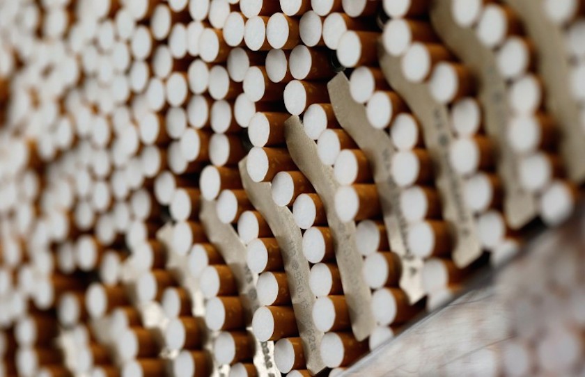 Cigarettes are seen during the manufacturing process in the British American Tobacco Cigarette Factory (BAT) in Bayreuth, southern Germany, in this April 30, 2014 file photograph. u00e2u20acu201d Reuters pic