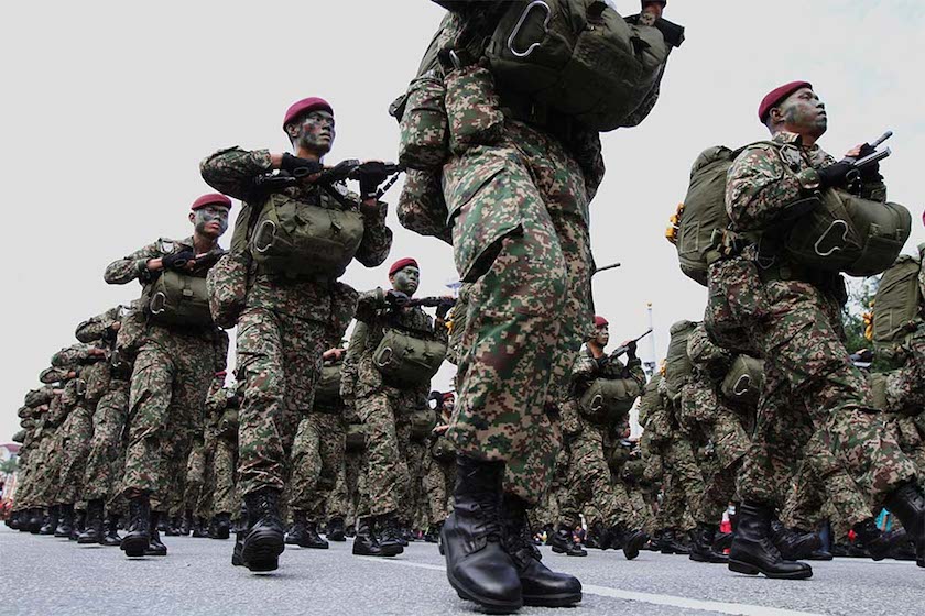 The parade and procession in conjunction with the Merdeka Day celebrations at Dataran Merdeka, Kuala Lumpur August 31, 2014. u00e2u20acu201d Picture by Yusof Mat Isa