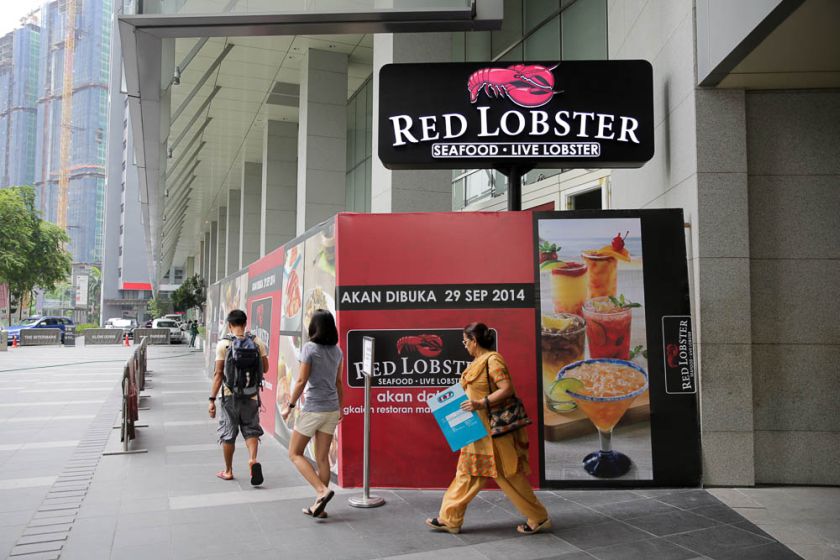 The first Red Lobster restaurant in South-East Asia will open at the Intermark Mall on Monday. u00e2u20acu2022 Picture by Choo Choy May 