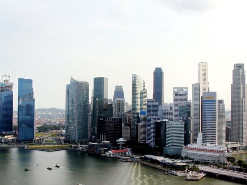 Singaporeu00e2u20acu2122s full-year growth is now expected to come in at 3.3 per cent, based on median forecasts of 22 economists surveyed by the Monetary Authority of Singapore (MAS). u00e2u20acu2022 Today pic