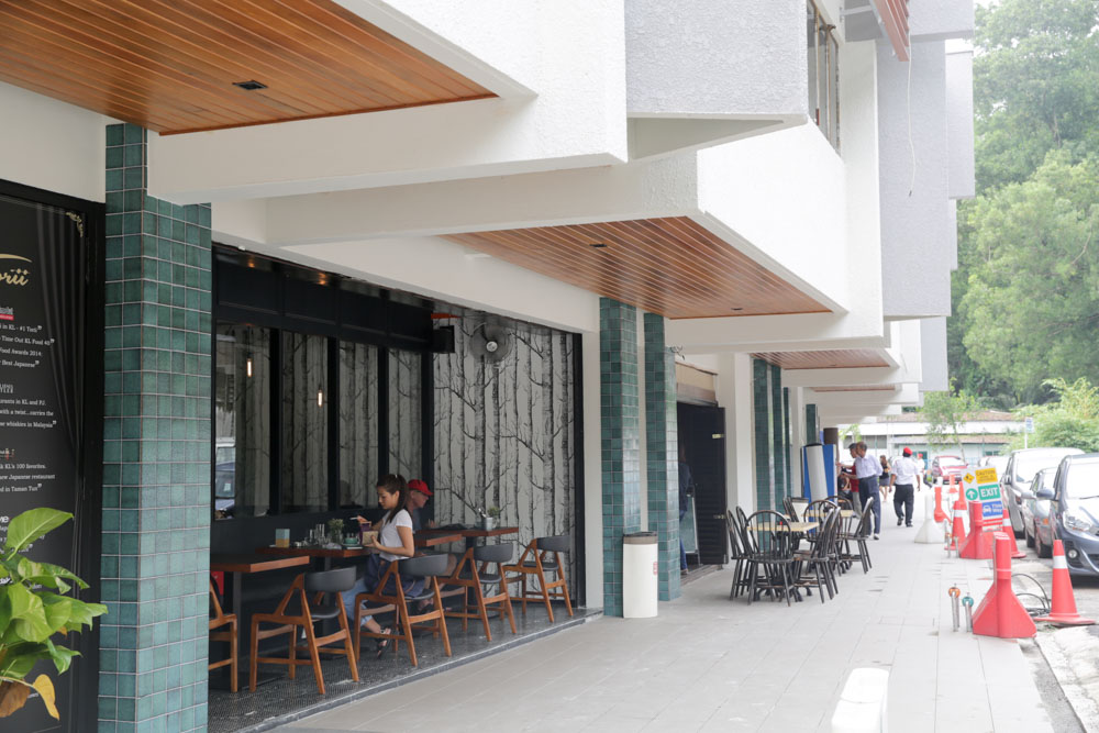 The back row of the Batai shops will focus on F&B with a mix of new outlets and refurbished existing tenants.