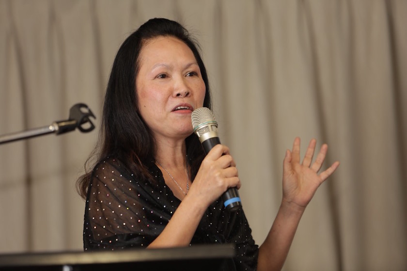 Lina Soo speaks during the u00e2u20acu02dcSymposium to Eliminate Racism and Racial Discrimination in Malaysiau00e2u20acu2122 at the LLG Cultural Development Centre in Kuala Lumpur March 12, 2015. u00e2u20acu201d Picture by Choo Choy May