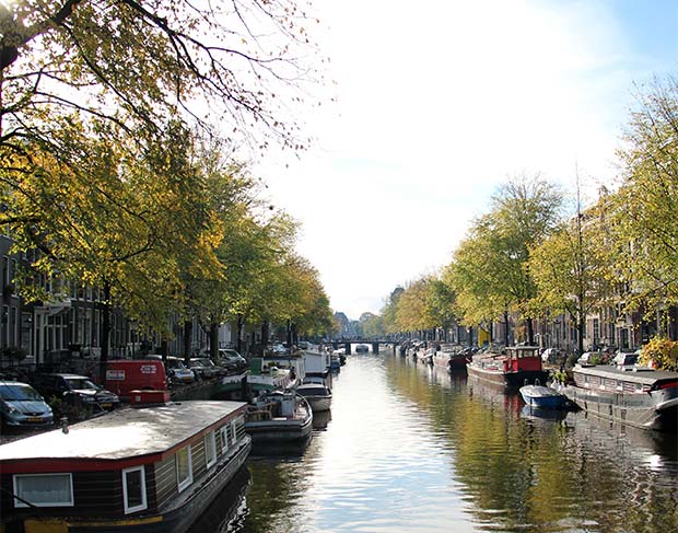 Amsterdam’s famed canals. — AFP pic