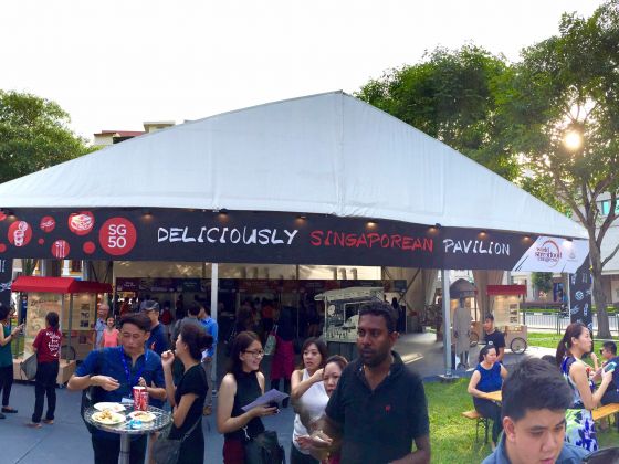 The SG50 Deliciously Singaporean exhibition was launched yesterday at the opening of the World Street Food Congress 2015. u00e2u20acu2022 Today pic