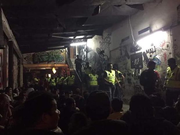 Police raided independent punk music venue Rumah Api in Ampang last night and arrested around 100 youths. u00e2u20acu2022 Picture courtesy of Kakiseni