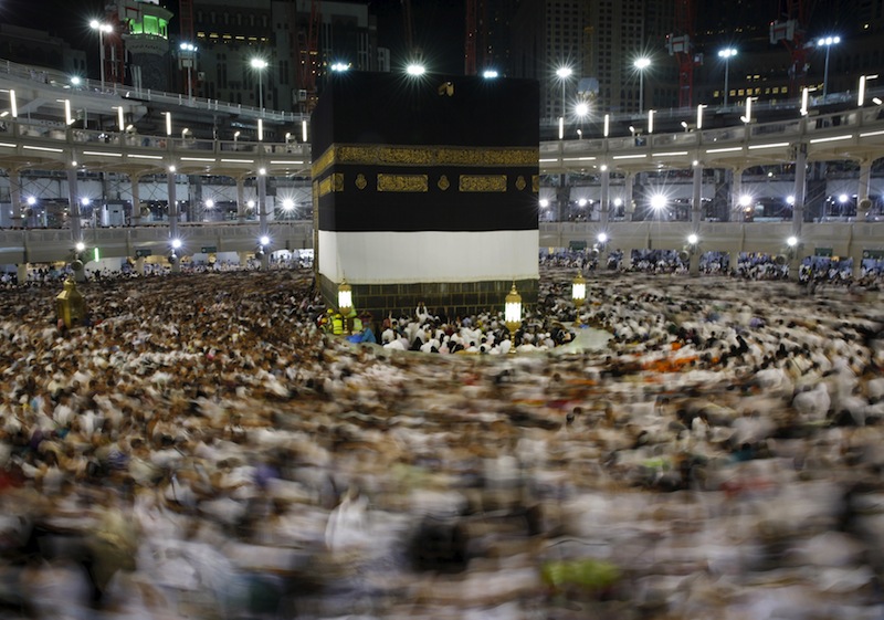 Muslim pilgrims pray around the holy Kaaba at the Grand Mosque ahead of the annual haj pilgrimage in Mecca September 22, 2015.u00c2u00a0u00e2u20acu201d Reuters pic