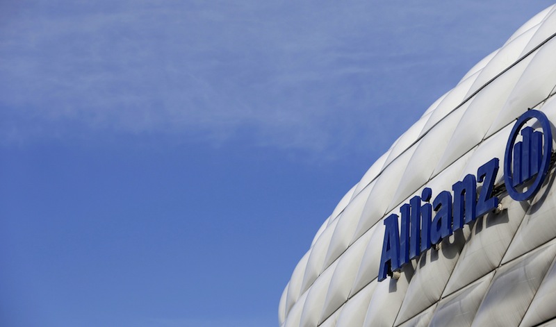 File photo of the logo of Europe's biggest insurer Allianz SE at the Allianz Arena stadium in Munich February 26, 2014. u00e2u20acu201d Reuters pic