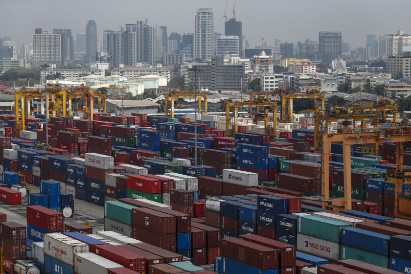 Shipping containers stand at a port in Bangkok, Thailand March 25, 2016. u00e2u20acu201d Reuters pic