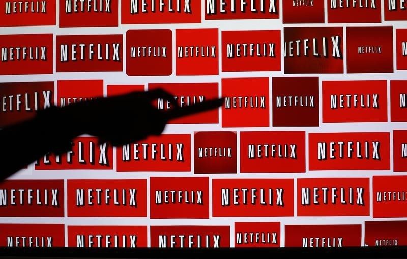 Netflix shares jumped more than 12 per cent in after-market trades following the release. — Reuters pic