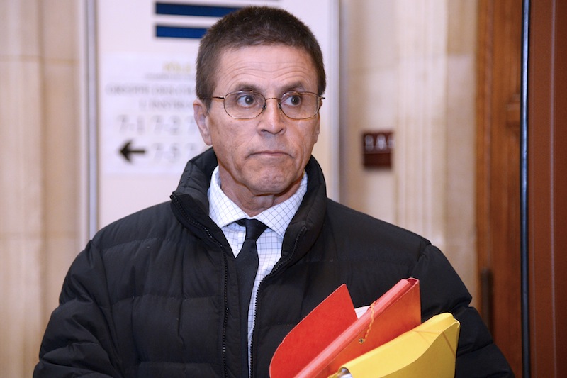 Hassan Diab who was arrested in November 2008 for his alleged role in a 1980 Paris synagogue bombing arrives at the courthouse on Mai 24, 2016 in Paris. u00e2u20acu201d AFP pic