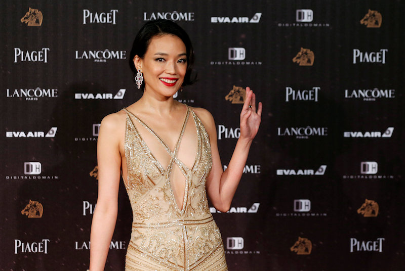 Shu Qi poses on the red carpet at the 53rd Golden Horse Awards in Taipei November 26, 2016. u00e2u20acu201d Reuters pic