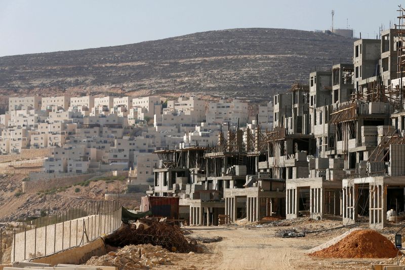 A construction site is seen in the West Bank Jewish settlement of Givat Zeev, near Jerusalem, October 17, 2013. u00e2u20acu201d Reuters pic