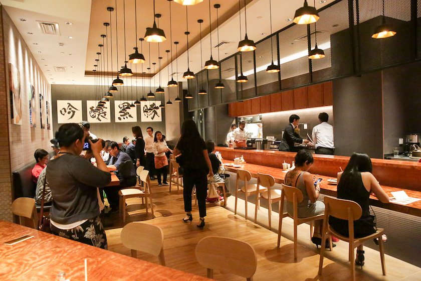 The dining area for Tonkatsu Anzu. — Picture by Choo Choy May