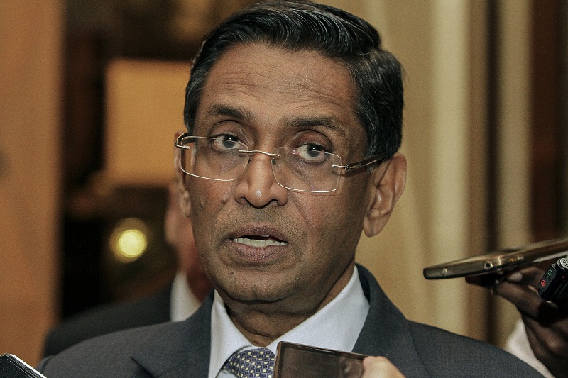 Health Minister Datuk Seri Dr S. Subramaniam speaks to members of the media in Kuala Lumpur March 16, 2017. u00e2u20acu201d Picture by Yusof Mat Isa