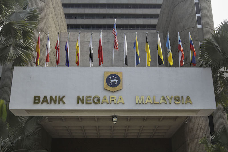 A general view of the Bank Negara Malaysia headquarters in Kuala Lumpur June 30, 2017. — Picture by Yusof Mat Isa
