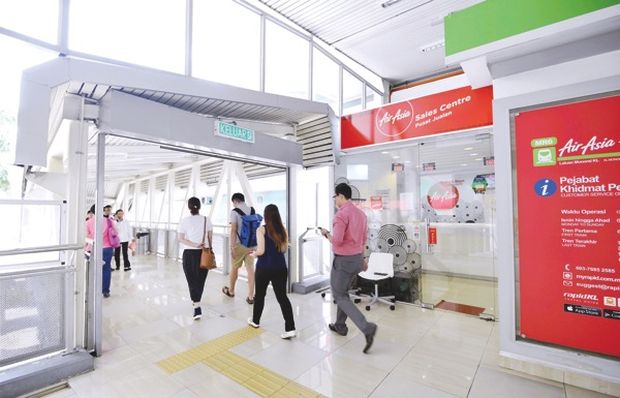 The AirAsia sales centre. — Malay Mail pic