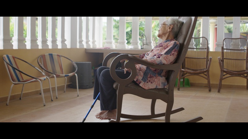 Chau Yang's grandmother, 94, appeared as herself in a docu-drama and said she wanted to see her again. — Screen capture via YouTube/Myra Cheng