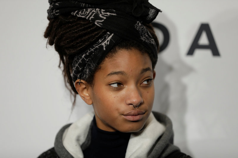 Willow Smith arrives for the TIDAL X benefit concert in New York October 17, 2017. u00e2u20acu201d Reuters pic