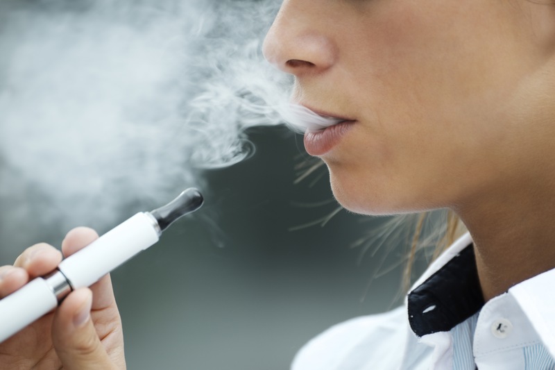 New research has found a link between vaping e-cigarettes with a higher concentration of nicotine and the likelihood of moving onto smoking traditional tobacco cigarettes. u00e2u20acu201d diego_cervo/istock.com pic via AFP