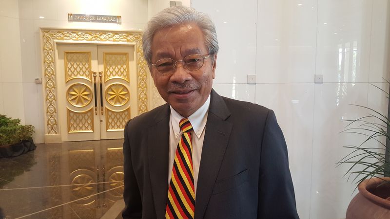 Deputy Chief Minister Tan Sri James Masing said that the Sarawak state poll could be held without repeating the 'disaster' of the Sabah state election. — Picture by Sulok Tawie