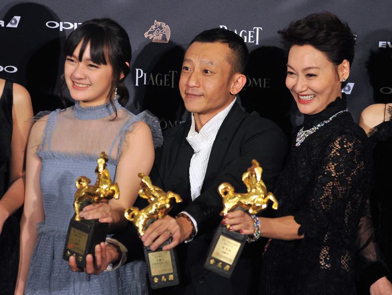 Taiwanese director Yang Ya-che's thriller 'The Bold, the Corrupt, and the Beautiful' won the coveted best film and two acting awards November 25, 2017. u00e2u20acu201d AFP pic