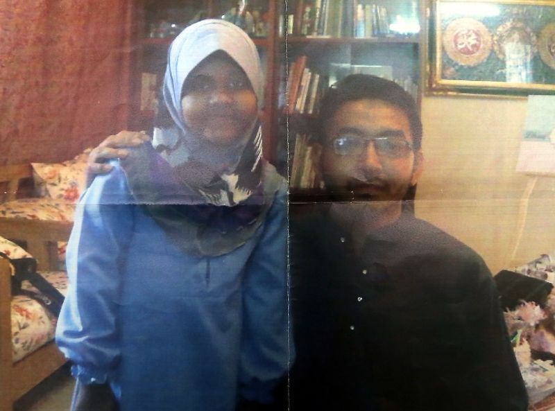 Picture of Prasana Diksa who was abducted by her convert father Muhammad Riduan Abdullah. u00e2u20acu201d Picture by Farhan Najib