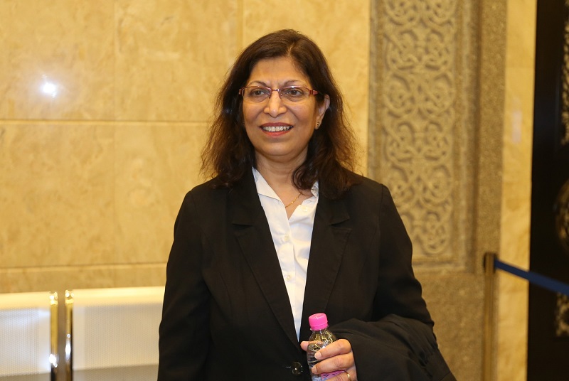 Lawyer Ranee Sreedharan outside of the courtroom after the Federal Courtu00e2u20acu2122s hearing of five citizenships case was postponed to next month in Kuala Lumpur March 6, 2018. u00e2u20acu201d Picture by Razak Ghazalinn