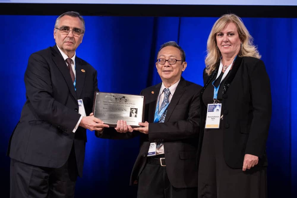 Prof Dr Ng Kwan Hoong is the first scientist from Malaysia to receive the Marie Sklodowska-Curie Award. u00e2u20acu201d Picture courtesy of University of Malaya