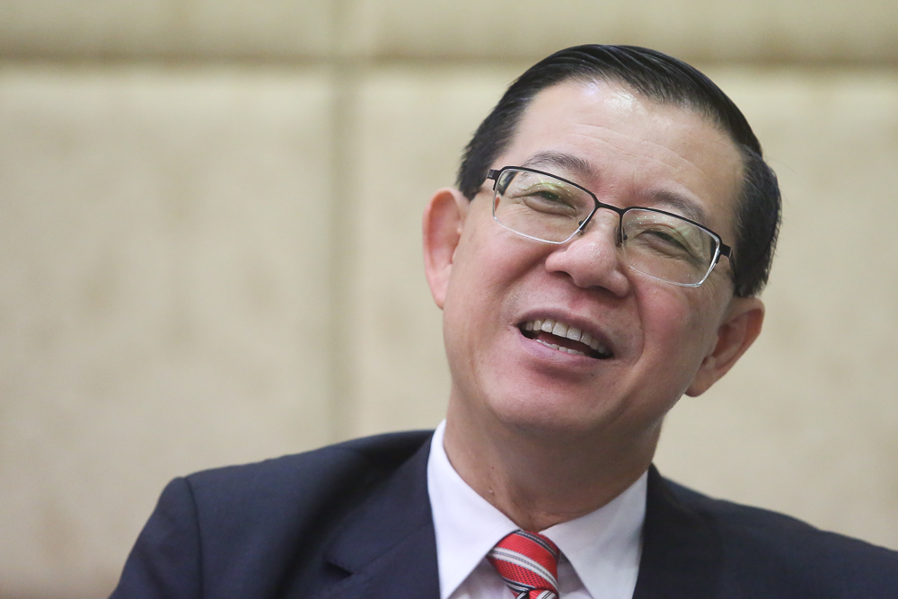 Finance Minister Lim Guan Eng speaks to Malay Mail in Putrajaya June 1, 2018. u00e2u20acu201d Picture by Choo Choy May