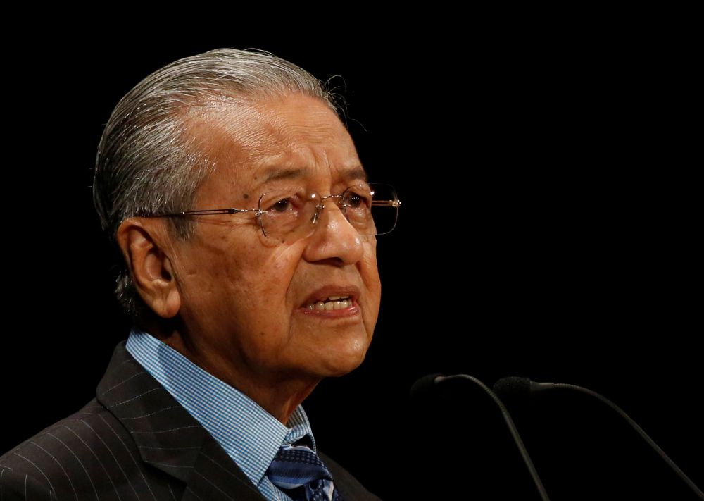 Malaysian Prime Minister Tun Dr Mahathir Mohamad delivers a speech at the International Conference on the Future of Asia in Tokyo June 11, 2018. u00e2u20acu201d Reuters pic