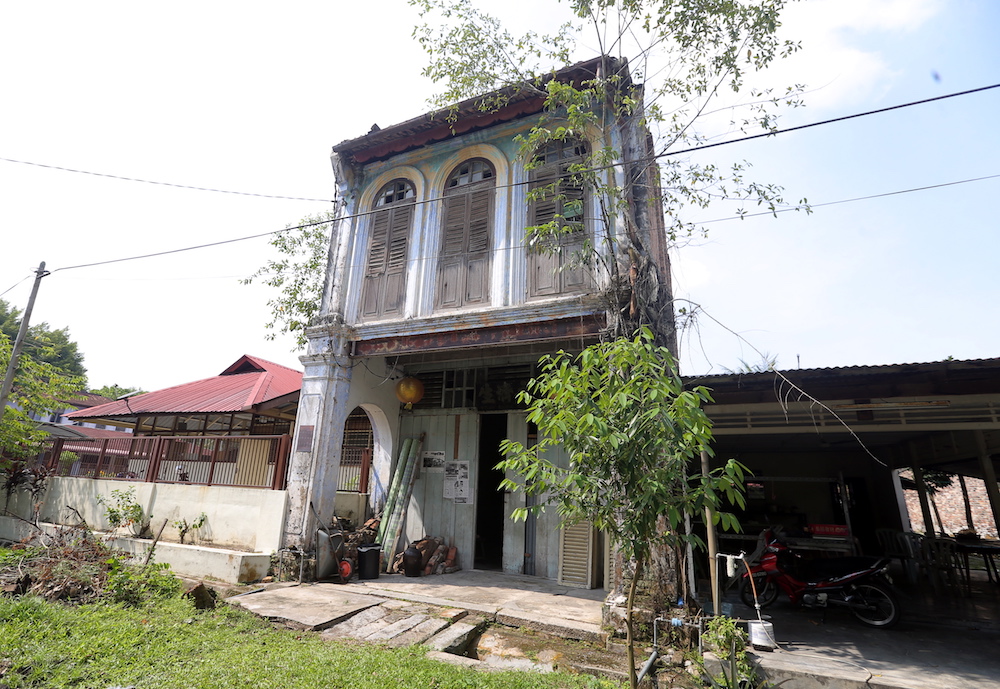 The Papan Memorial House where Sybil Kathigasu and her husband aided the resistance during the Japanese Occupation. u00e2u20acu201d Picture by Farhan Najib