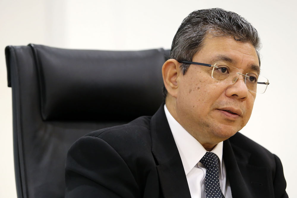 Foreign Minister Datuk Saifuddin Abdullah speaks to Malay Mail during an interview at his office in Putrajaya July 26, 2018. u00e2u20acu201d Picture by Yusof Mat Isa