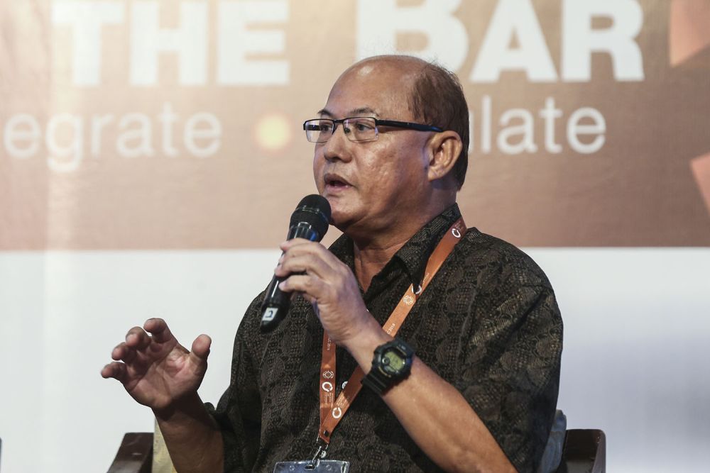 COAC director Colin Nicholas at the International Malaysia Law Conference at the Royale Chulan Hotel August 15, 2018. u00e2u20acu201d Picture by Hari Anggara