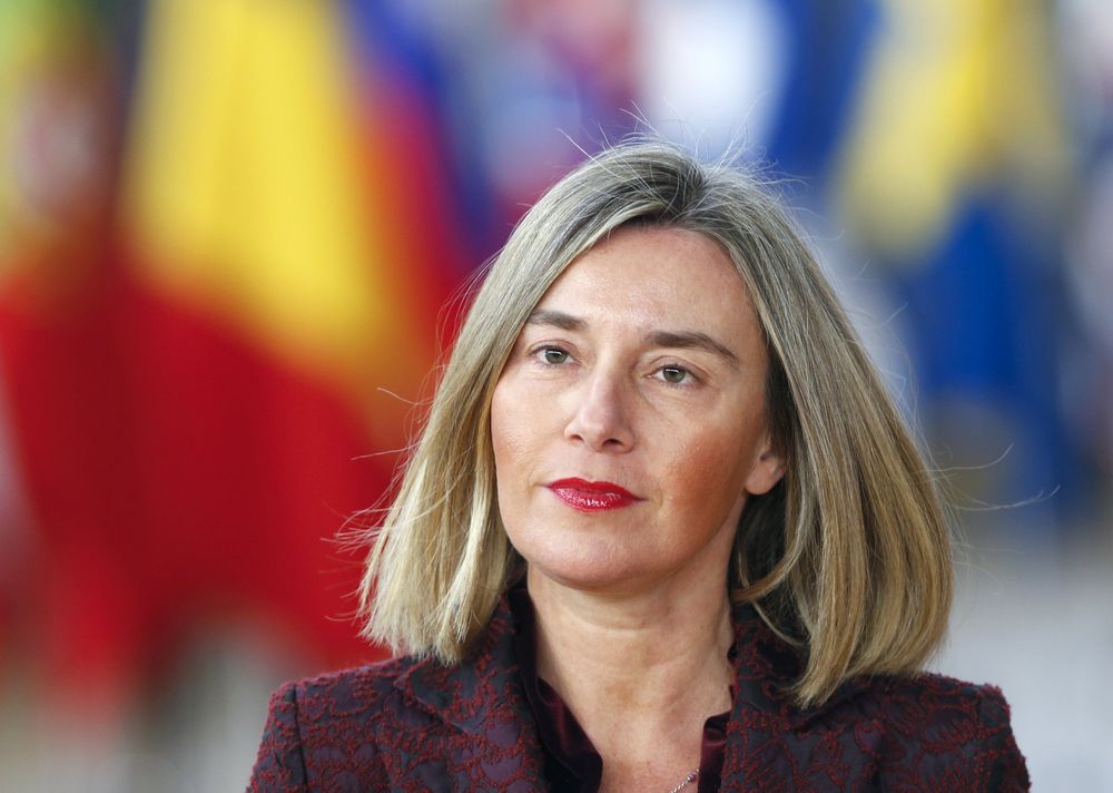 File picture shows European Union High Representative for Foreign Affairs and Security Policy Federica Mogherini arriving at a European Union leaders summit in Brussels, Belgium, March 22, 2018. u00e2u20acu201d Reuters pic