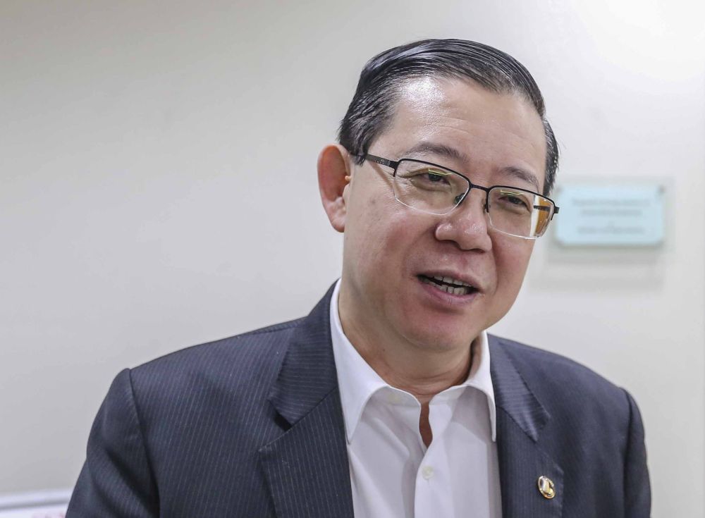 Finance Minister Lim Guan Eng during a press conference after the 70th anniversary dinner of Council of Churches of Malaysia in Petaling Jaya September 26, 2018. u00e2u20acu2022 Picture by Firdaus Latif