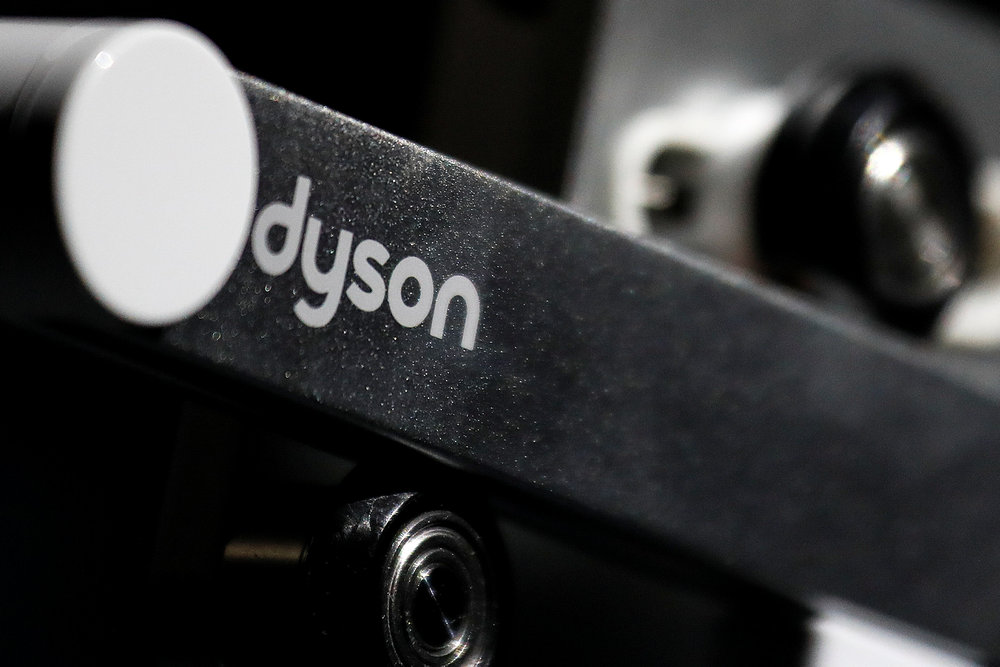 A Dyson logo is seen on one of company's products presented during an event in Beijing September 12, 2018. u00e2u20acu201d Reuters pic