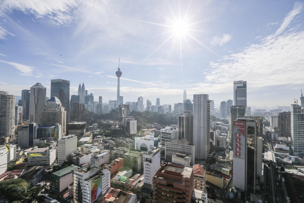 A general view of the Kuala Lumpur skyline. u00e2u20acu201d Picture by Hari Anggara