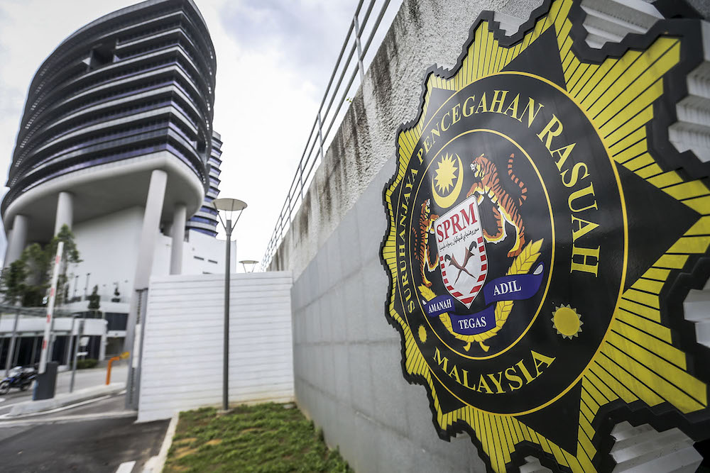 The Malaysia Anti-Corruption Commission (MACC) has charged a commercial entity for the first time ever under Section 17A of the MACC Act since the law came into force. — File picture by Hari Anggara