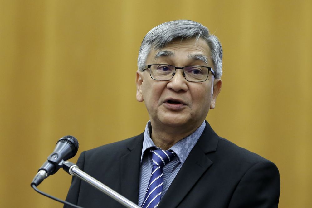 Dewan Rakyat Speaker Datuk Mohamad Ariff Md Yusof speaks during the u00e2u20acu02dcRoundtable on Electoral Reform : The Way Forward For Free And Fair Electionsu00e2u20acu2122 in Parliament November 30, 2018. u00e2u20acu2022 Picture by Yusof Mat Isa