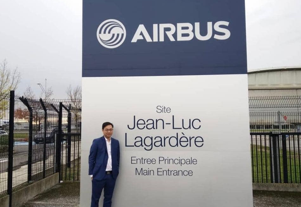 Johor International Trade, Investment and Utilities Committee chairman Jimmy Puah Wee Tse during a visit to the Airbus facility in Toulouse. u00e2u20acu201d Picture courtesy of Picture courtesy Johor International Trade, Investment and Utilities Committee 
