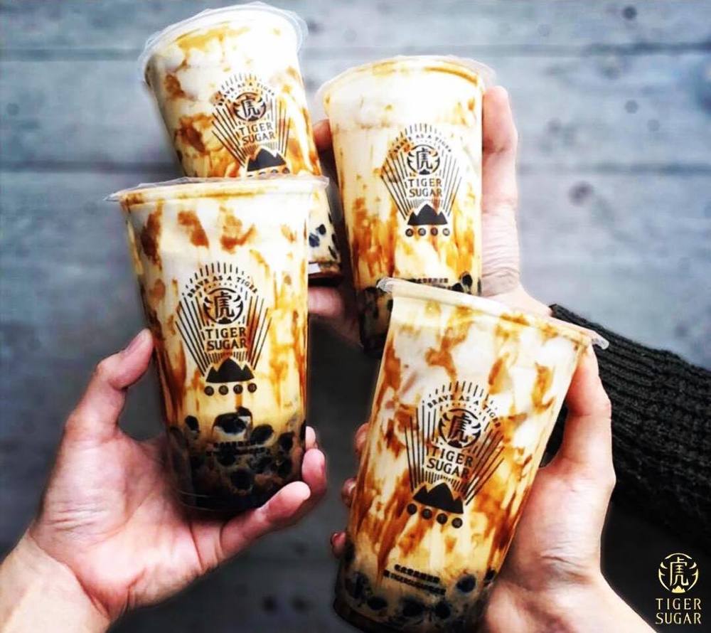 Tiger Sugar bubble milk tea feeds your Instagram and tummy with its distinct 'stripes' from the brown sugar syrup boba. u00e2u20acu201d Pictures courtesy of Tiger Sugar Malaysia Facebook