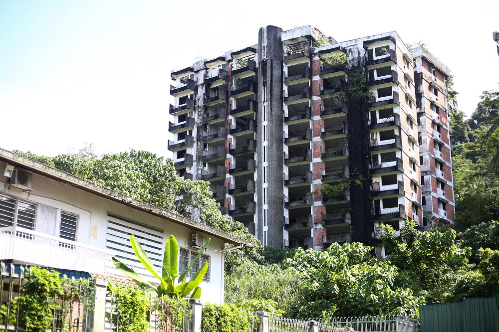 General view of the long-abandoned Highland Towers condominiums in Kuala Lumpur December 7, 2018. u00e2u20acu201d Picture by Ahmad Zamzahuri
