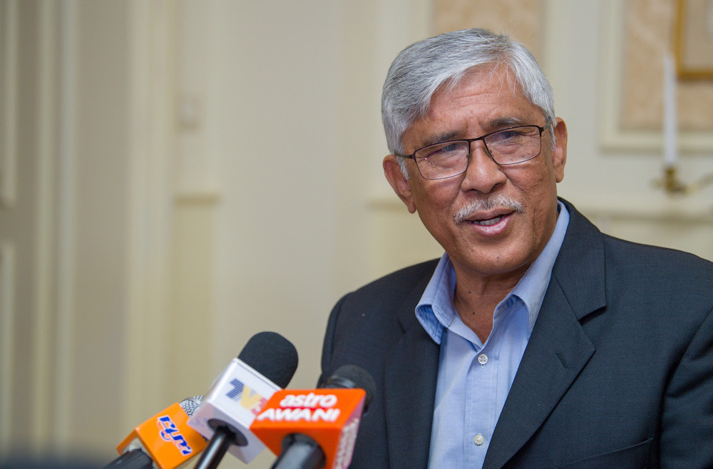 Tan Sri Abu Kassim Mohamed, head of the National Centre for Governance, Integrity and Anti-Corruption, speaks to the media on the upcoming IAACAu00e2u20acu2122s 10th General Assembly in Vienna January 20, 2019. u00e2u20acu201d Bernama pic