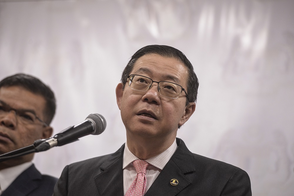 Finance Minister Lim Guan Eng speaks during a press conference in Putrajaya January 30, 2019. u00e2u20acu201d Picture by Shafwan Zaidon