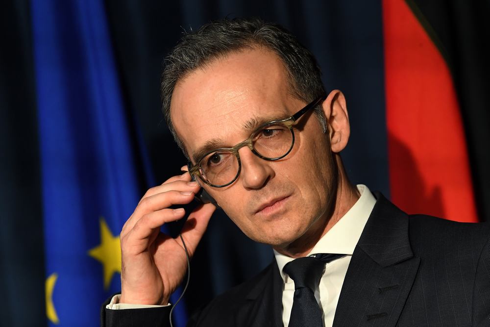 Germany's Foreign Minister Heiko Maas looks on during a 'Global Ireland' news conference in Dublin, Ireland January 8, 2019. u00e2u20acu201d Reuters pic 